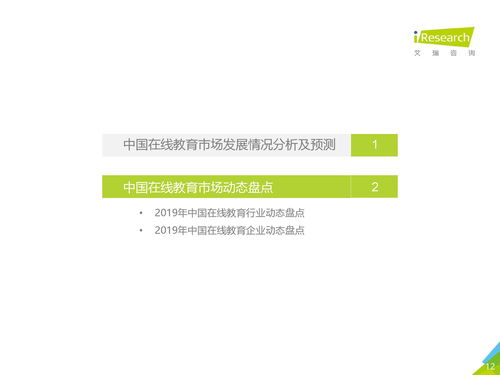 艾瑞咨询 2019年q4中国在线教育市场数据报告 附下载